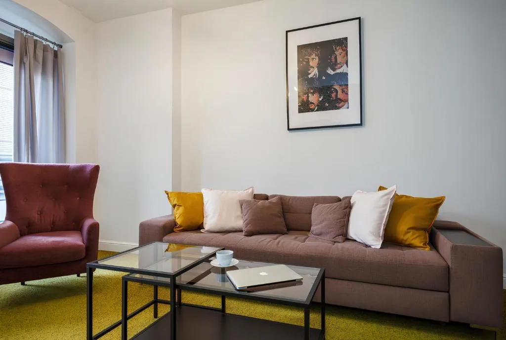 Sypialnia apartamentu Blue
