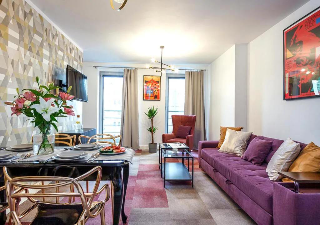 Sypialnia apartamentu Violet